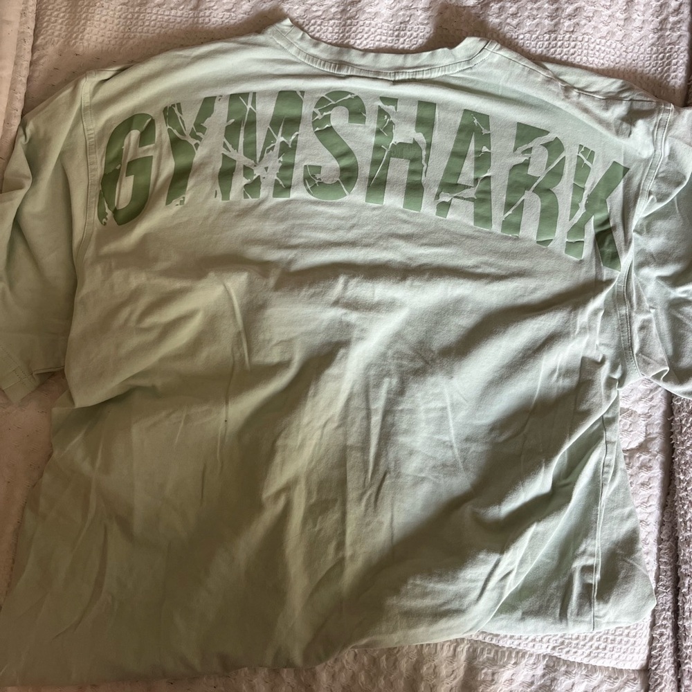 LAST DAY green oversized gymshark t shirt